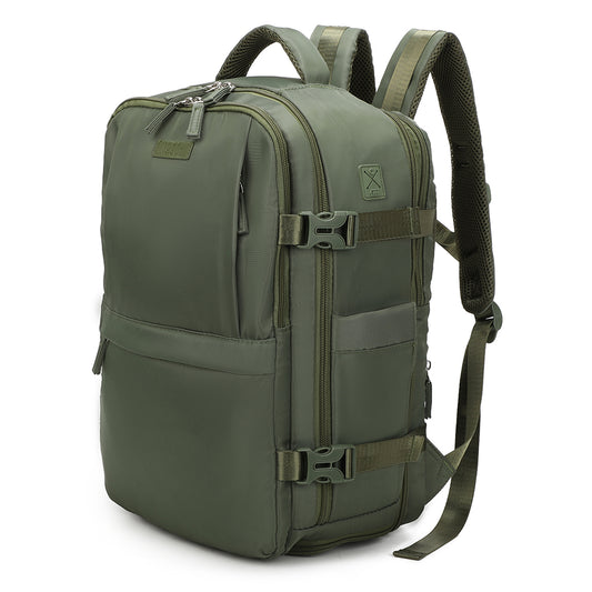 Mochila de Cabine Expansível 40x30x20-25cm (30L) - Verde