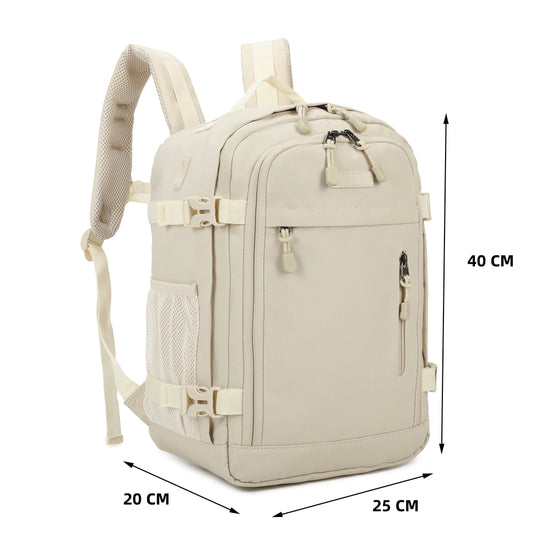 Mochila de Cabine Ryanair 40x20x25cm (20L) - Bege