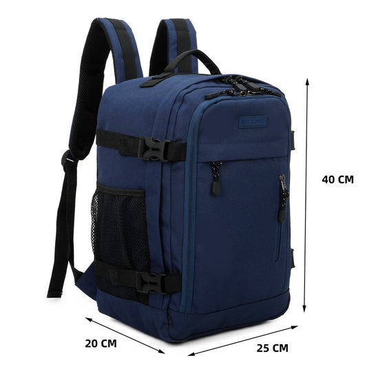 Mochila de Cabine Ryanair 40x20x25cm (20L) - Azul-marinho