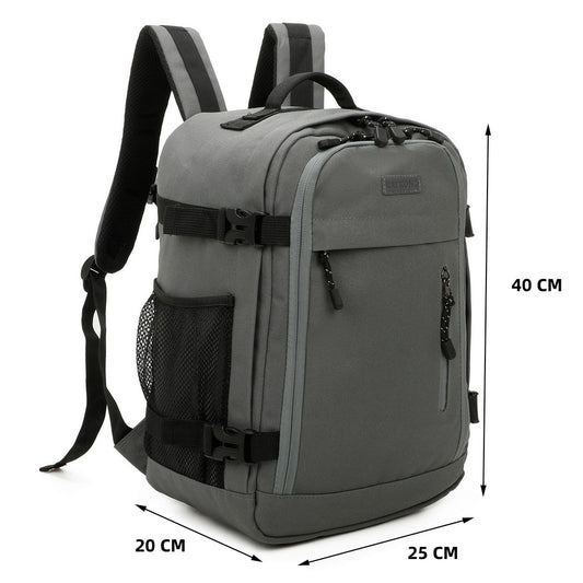 Mochila de Cabine Ryanair 40x20x25cm (20L) - Cinzenta