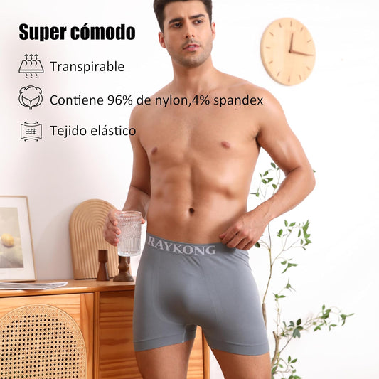 RAYKONG Calzoncillos pack 12 colores