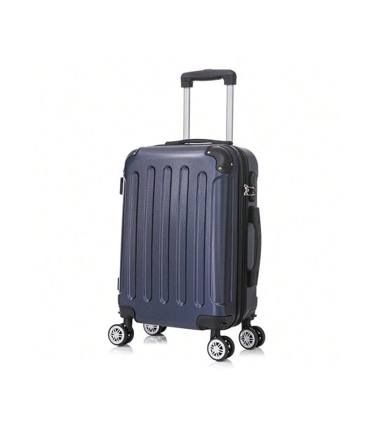 Maleta Cabina ABS 55x40x20cm (40L) | Trolley Equipaje de Mano | 4 Ruedas 360º | Azul Marino