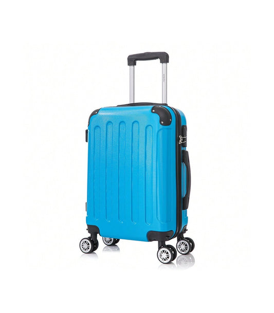 Maleta Cabina ABS 55x40x20cm (40L) | Trolley Equipaje de Mano | 4 Ruedas 360º | Turquesa