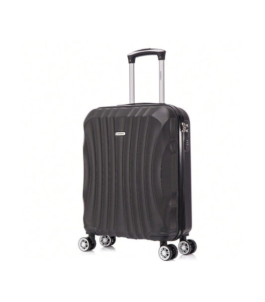 Maleta Cabina ABS 55x40x20cm (44L) | Capacidad Máxima Ligera | Negro